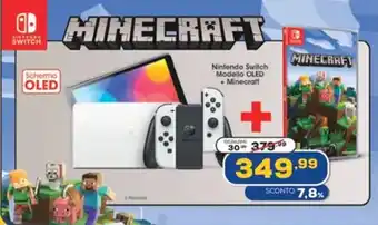 Nintendo Switch Modelo OLED + Minecraft