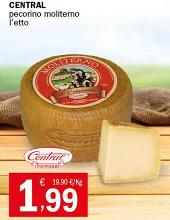 Crai Central pecorino moliterno l'etto offerta