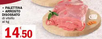 Palettina Arrosto Disosssato di vitello