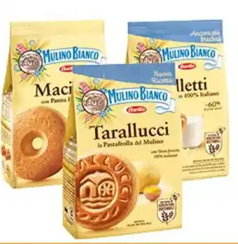 Crai Mulino Bianco biscotti classici 350 gr galletti/macine/tarallucci offerta