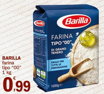Barilla farina tipo''00''1 kg