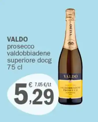 Valdo Prosecco valdobbiadene superiore docg 75 cl