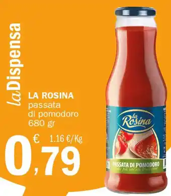 La Rosina passata di pomodoro 680 gr