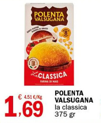Polenta Valsugana la classica 375 gr