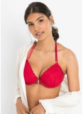 Reggiseno imbottito con ferretto e chiusura anteriore