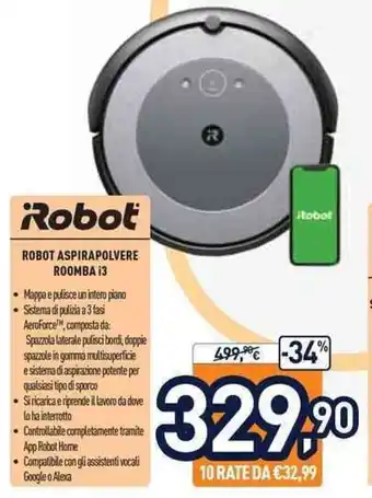 Robot Aspirapolvere Roomba i3