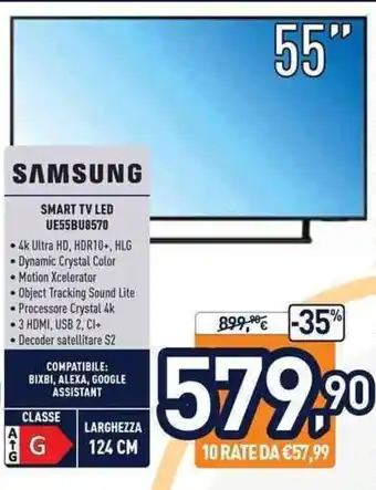 Samsung Smart TV OLED UE55BU8570