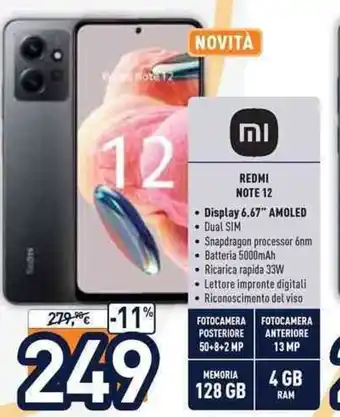 mi Redmi Note 12