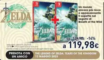 The Legend of Zelda: Tears of the Kingdom 12 maggio 2023