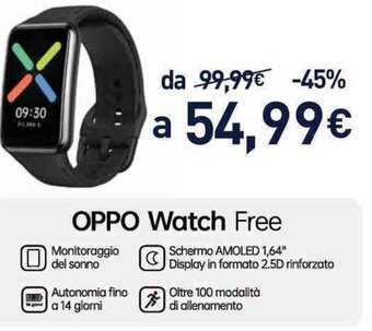Unieuro oppo watch Free offerta