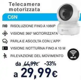 Telecamera motorizzata C6N