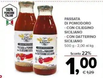 Passata di Pomodoro con Ciliegino Siciliano 500 g
