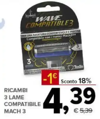 Mach 3 Ricambi 3 Lame Compatibile