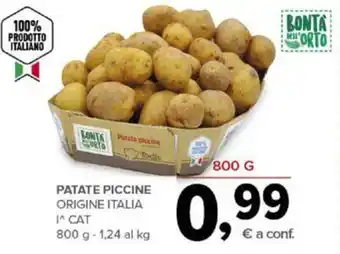 Todis Patate Piccine Origine Italia 800 g offerta