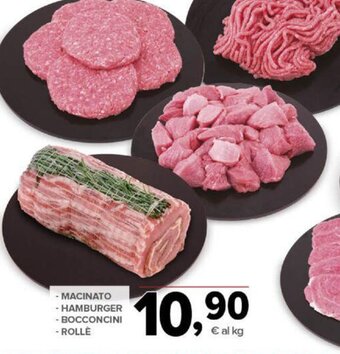Todis Macinato Hamburger Bocconcini Rolle offerta