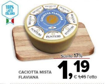 Todis Caciotta Mista Flaviana offerta