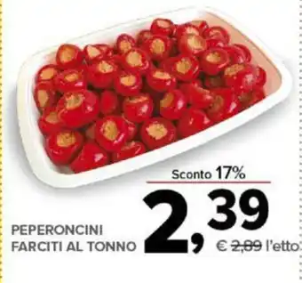 Todis Peperoncini Farciti al Tonno offerta