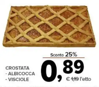Todis Crostata Albicocca Visciole offerta