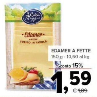 Todis Edamer A Fette 150 g offerta