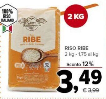 Todis Riso Ribe 2 kg offerta