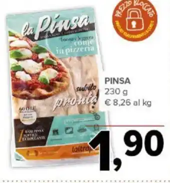 Todis Pinsa 230 g offerta