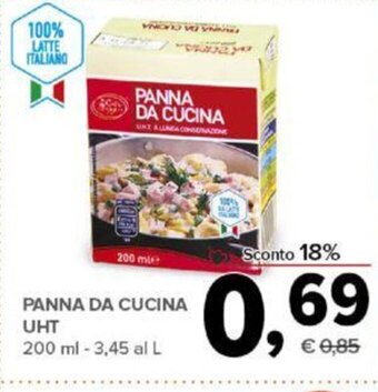Todis Panna da Cucina UHT 200 ml offerta
