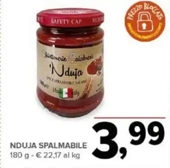 Nduja Spalmabile 180 g