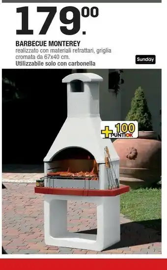 Brico OK Barbecue Monterey offerta