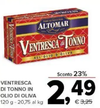 Ventresca di Tonno in Olio di Oliva 120 g