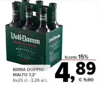 Todis Malto 7,2° Birra Doppio 6 x 25 cl offerta