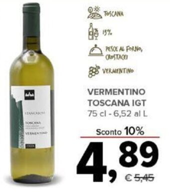 Vermentino Toscana IGT 75 cl
