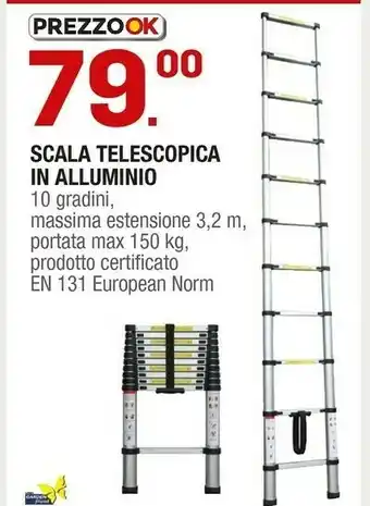 Brico OK Scala Telescopica In Alluminio offerta