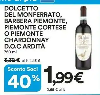 Ardità Dolcetto Del Monferrato