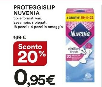 Coop Nuvenia Proteggislip offerta
