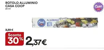 Coop Casa Coop Rotolo Alluminio offerta