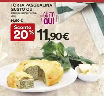 Coop Gusto Qui Torta Pasqualina offerta