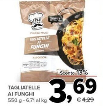 Todis Tagliatelle ai Funghi 550 g offerta