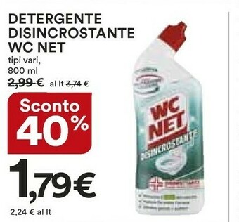 Coop Wc net Detergente Disincrostante offerta