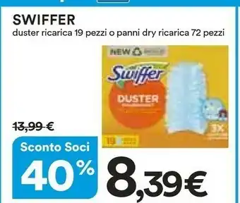Coop Swiffer Duster Ricarica offerta