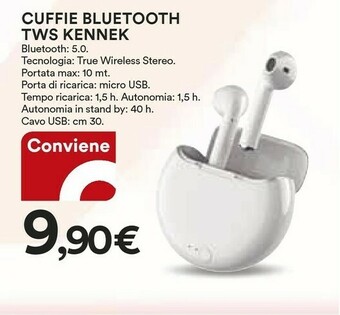 LG TONE Free FN4 Black Cuffie Bluetooth True Wireless offerta di Unieuro
