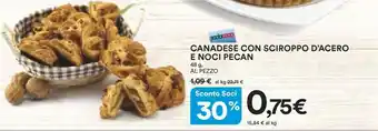 Coop Canadese Con Sciroppo D'acero E Noci Pecan offerta