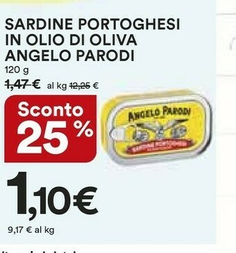 Coop Angelo parodi Sardine Portoghesi In Olio Di Oliva offerta