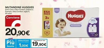 Coop Huggies Mutandine offerta