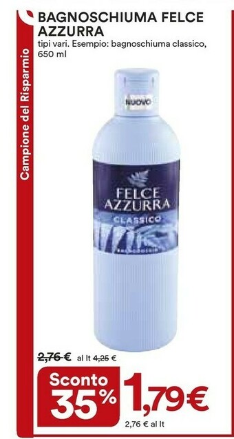 Coop Felce Azzurra Classico Profumo Inconfondibile offerta