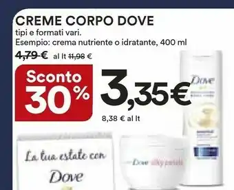 Coop Dove Pflegeversprechen Lozione Per Il Corpo 400 Ml Donne Idratante, Nutriente offerta