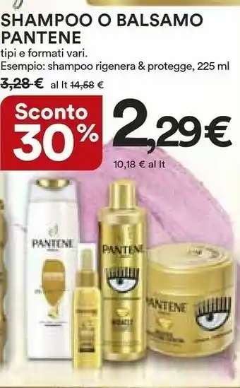 Coop Pantene Pro-V 8001090633323 Shampoo Per Capelli Unisex Non Professionale 2-in-1 Shampoo&Balsamo 250 Ml offerta