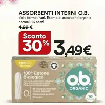O.b. ProComfort Normal Assorbente Interno 16 Pezzo(i)