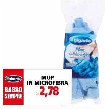 Il Gigante Mop in microfibra offerta