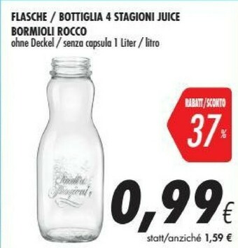 Coop Bormioli Rocco Bottiglia 4 Stagioni Juice offerta