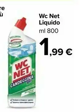 Carrefour Market Wc net Candeggina Liquido offerta
